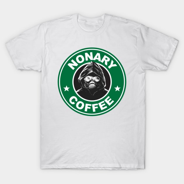 Nonary Starbucks Coffee T-Shirt by mathikacina